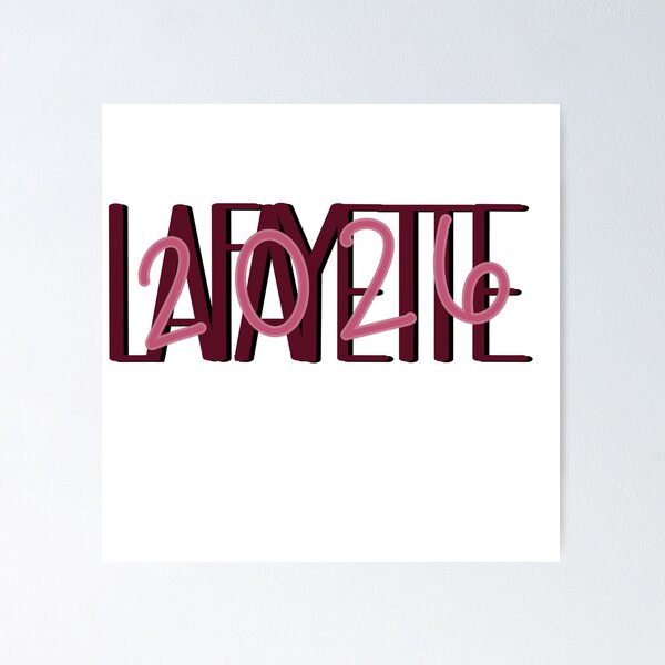 Item preview, Lafayette 2026 designed and sold by kaelsh82.