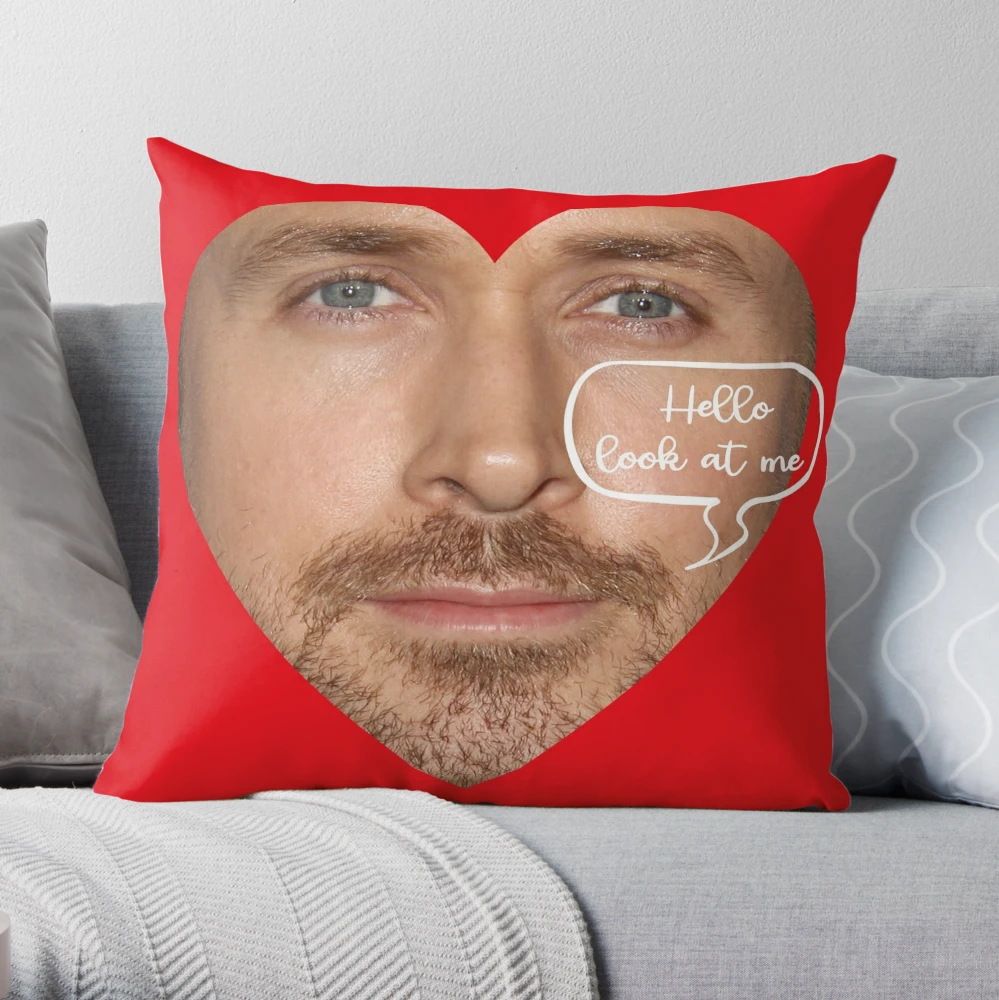 ryan gosling ken Throw Pillow for Sale by Flowerybliss