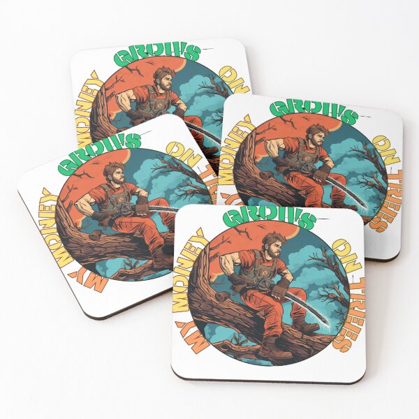 Item preview, MY MONEY GROWS ON TREES FUNNY GIFTS FOR ARBORISTS designed and sold by Filmharmony.