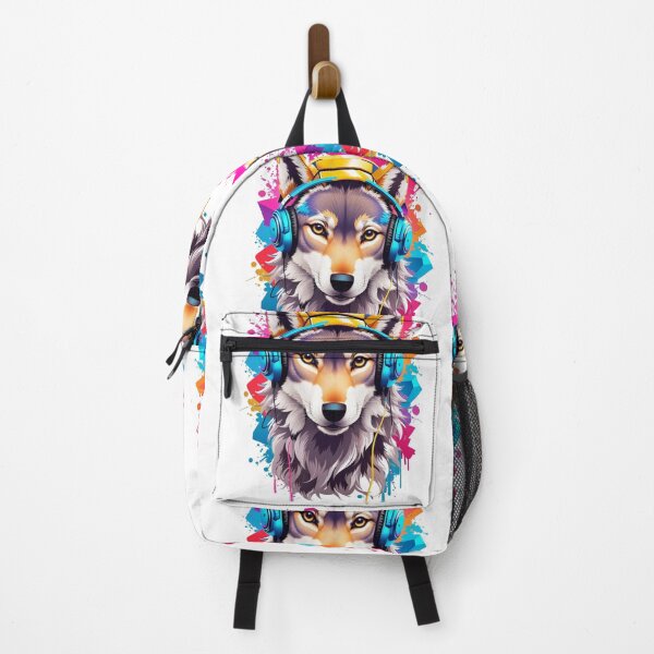 Item preview, Wolf Grooves: A Symphony of Colors and Beats designed and sold by irosh madushan.