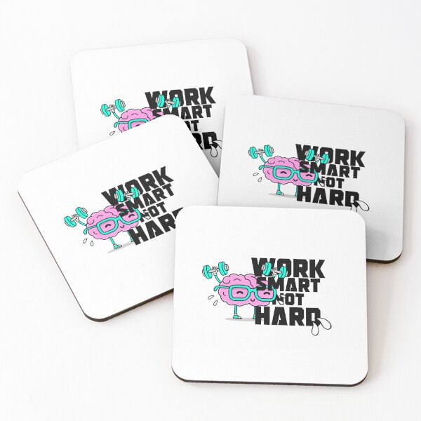 Item preview, work smart not hard designed and sold by Gabriel Stós.