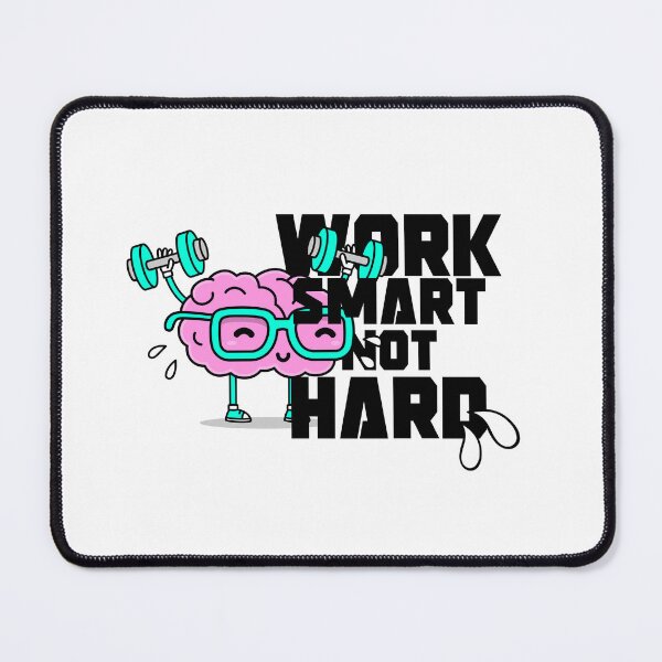 Item preview, work smart not hard designed and sold by Gabriel Stós.