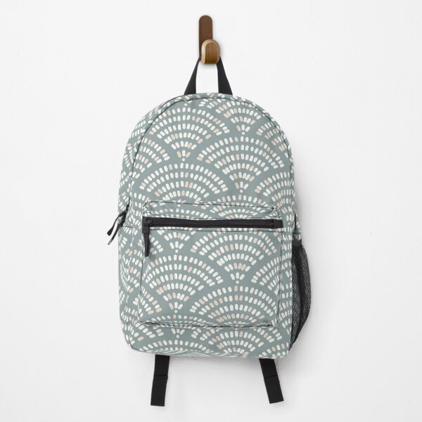 Item preview, Boho geometric pattern backpack designed and sold by baggageboutique.