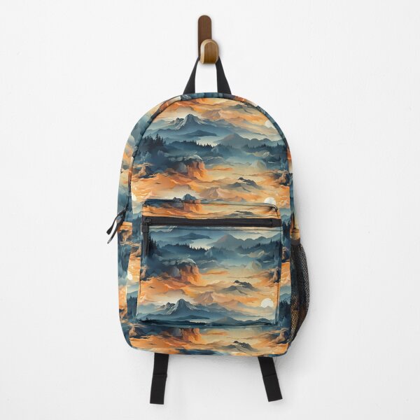 Item preview, Huge Mountains With A Beautiful Sunset designed and sold by Lumistica.