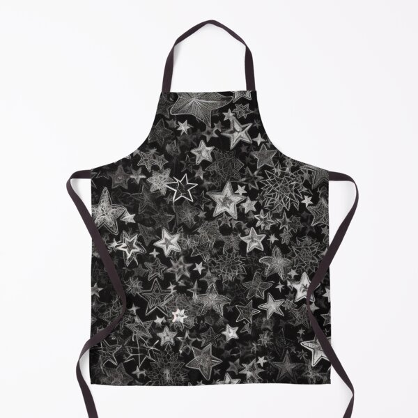 Item preview, white and black star pattern designed and sold by MoonDesinso.