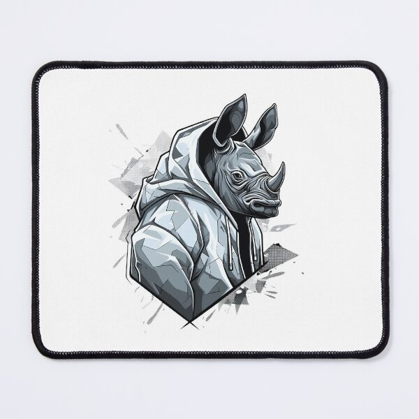 Item preview, Men Fashion Rhino Gangsta Style. Toxic masculinity designed and sold by MartynGrey.