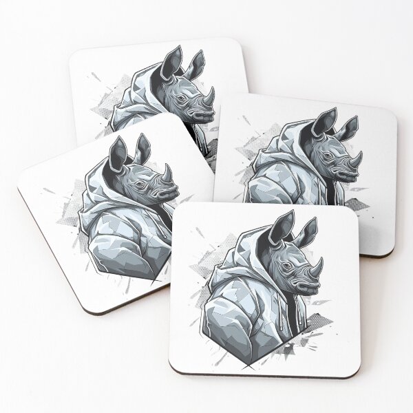 Item preview, Men Fashion Rhino Gangsta Style. Toxic masculinity designed and sold by MartynGrey.