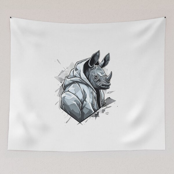 Item preview, Men Fashion Rhino Gangsta Style. Toxic masculinity designed and sold by MartynGrey.