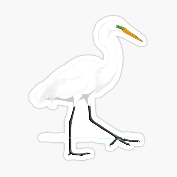 Item preview, Great Egret designed and sold by BennuBirdy.