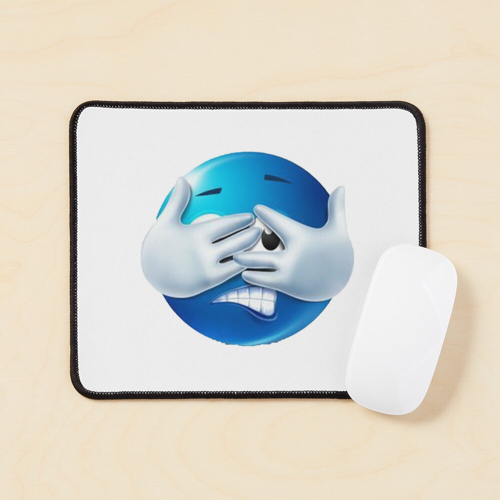 blue roblox emoji Sticker for Sale by goon-street