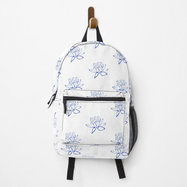 Item preview, Lotus Flower - Blue and White designed and sold by Timeknights.
