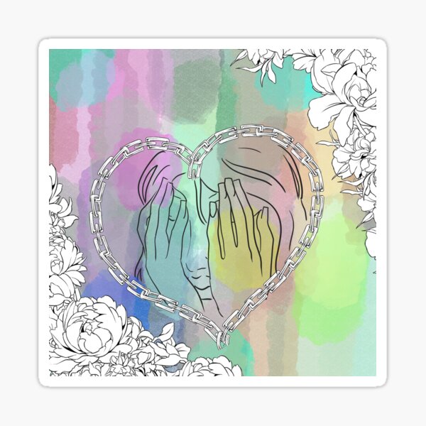 Heartbroken Sticker