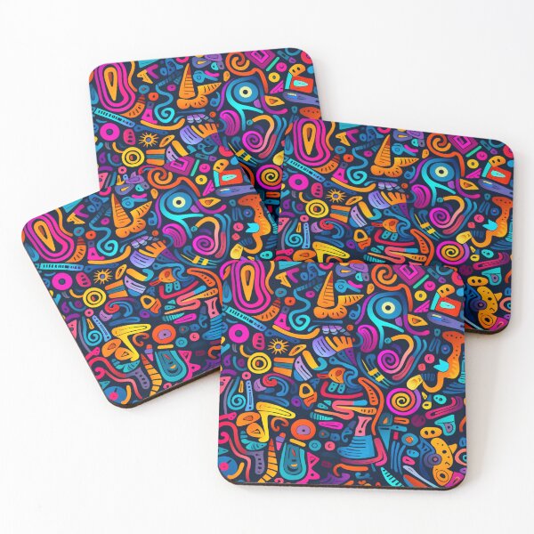 Item preview, Doodles pattern  designed and sold by MoonDesinso.