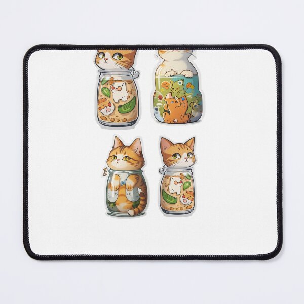 Item preview, Bottled Whisker Wonders: Adorable Cat Captivation designed and sold by irosh madushan.