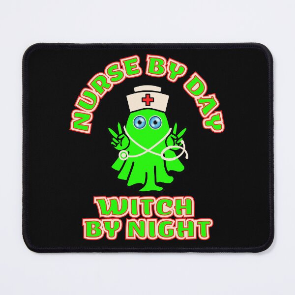 Item preview, Nurse By Day Witch By Night designed and sold by RockBeeDesigns.
