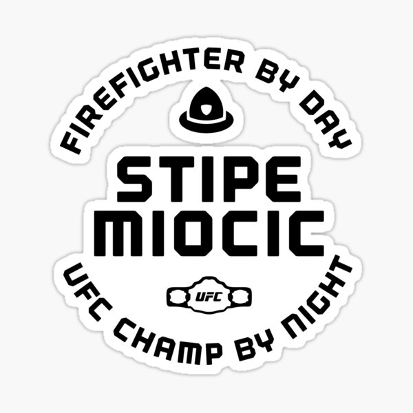 “Stipe Miocic” Sticker for Sale by mattcox123 | Redbubble