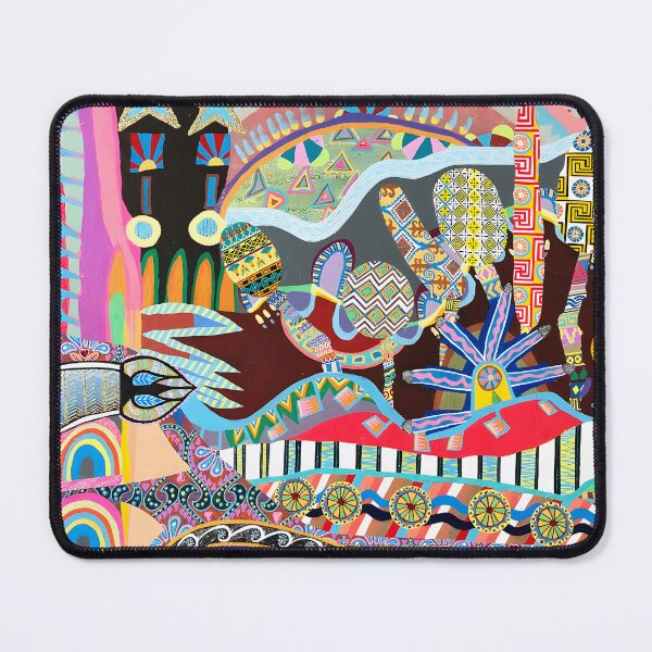 Item preview, Painting Titled "Rollercoaster" By Painter Kingsley Freedom  designed and sold by KingsleyFreedom.