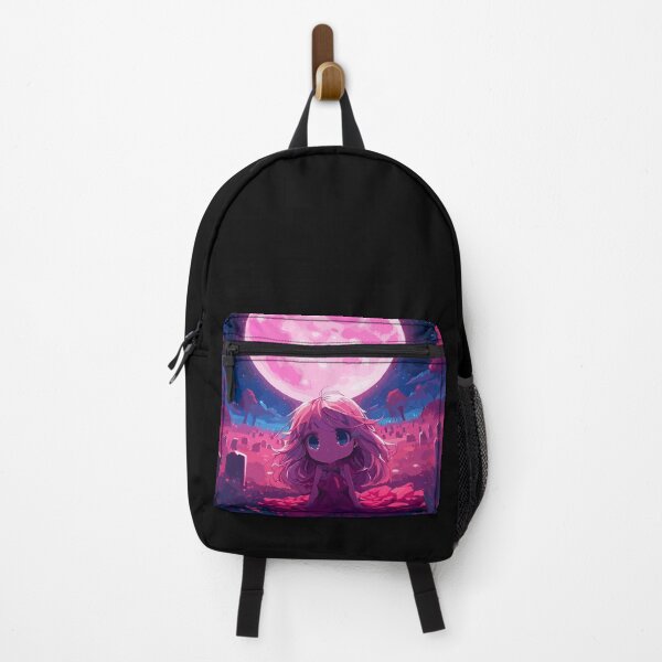 Item preview, Waiting in the pink full moon designed and sold by TomFrontierArt.