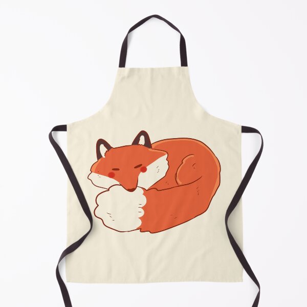 Item preview, Sleeping fox illustration designed and sold by Mayarart.