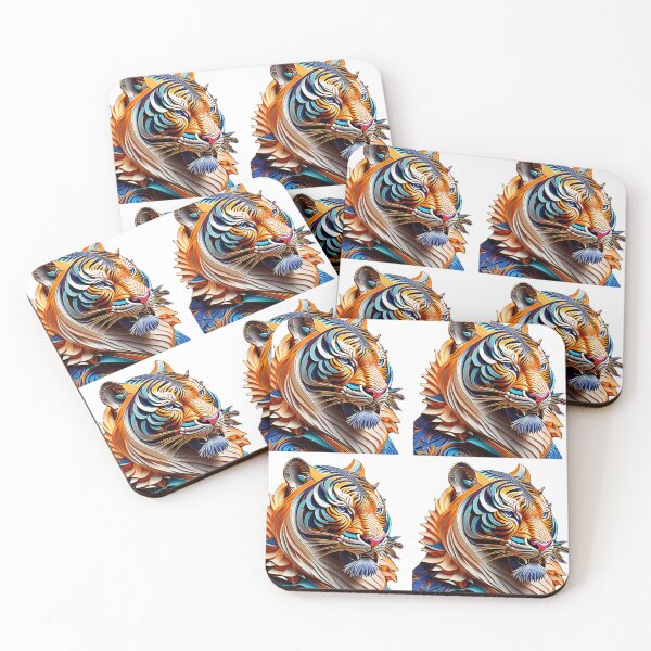 Item preview, paper tiger designed and sold by TodoDecoArt.