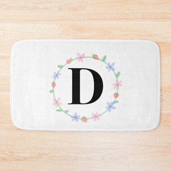 Item preview, “D” initial  designed and sold by tinasartspace.