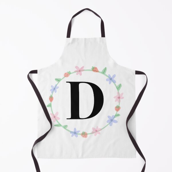Item preview, “D” initial designed and sold by tinasartspace.