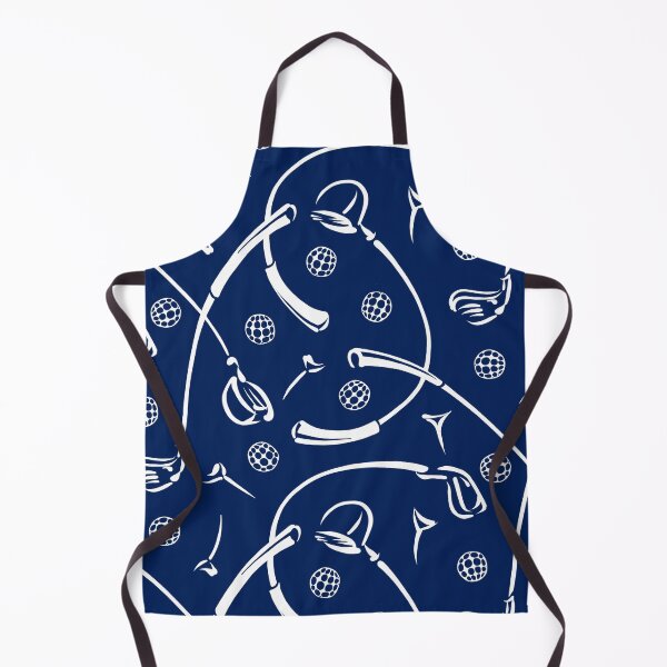 Item preview, Golf Driving ‘n Putting Pattern | Navy Blue designed and sold by L Diane Johnson.