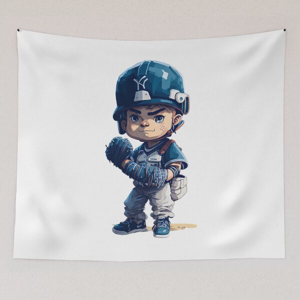 Item preview, Tiny Slugger: Adorable Baseball Prodigy designed and sold by irosh madushan.