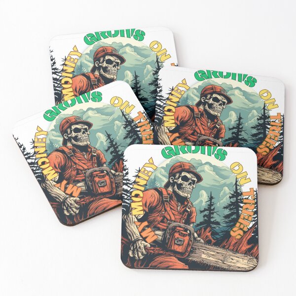 Item preview, MY MONEY GROWS ON TREES FUNNY GIFTS FOR ARBORISTS designed and sold by Filmharmony.