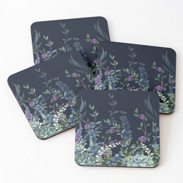 Item preview, Midnight Eucalyptus Garden designed and sold by J Marielle Designs.