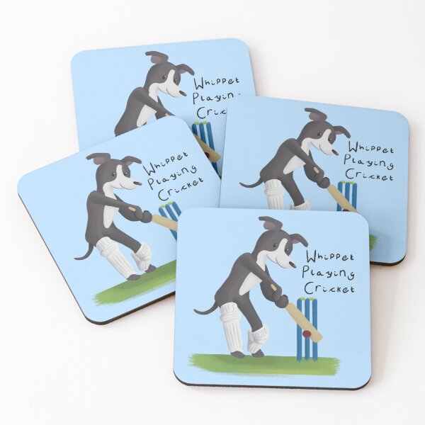 Item preview, Whippet playing cricket designed and sold by Alan2903.