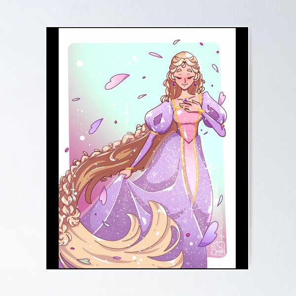 Disney Tangled Rapunzel Lantern Poster Wall Decor – Twentyonefox