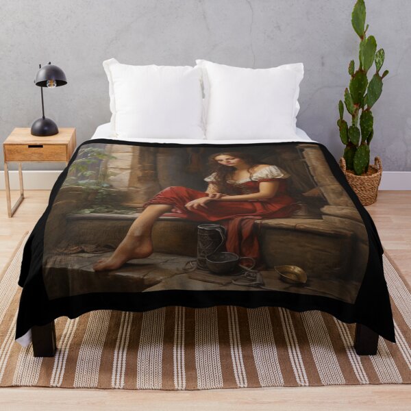 Item preview, Renaissance Barefoot Maiden # 1 designed and sold by Demonik-Art.