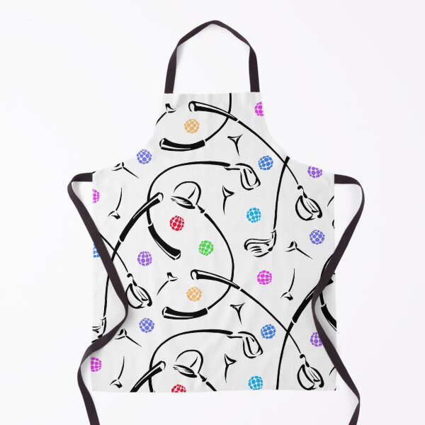 Item preview, Golf Driving ‘n Putting Pattern | Multi + Black on White designed and sold by L Diane Johnson.