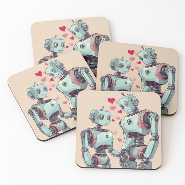 Item preview, Love Robots designed and sold by By Nayla.