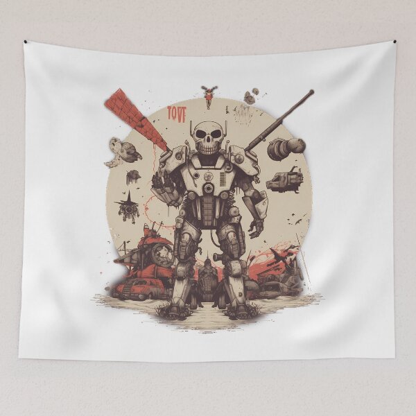 Item preview, Japan - China AI Cyborg Robot Skull - EnD Of ThE World designed and sold by MLArtifex.