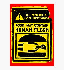HUMAN FLESH Photographic Print