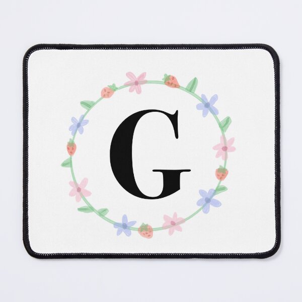 Item preview, “G” initial  designed and sold by tinasartspace.