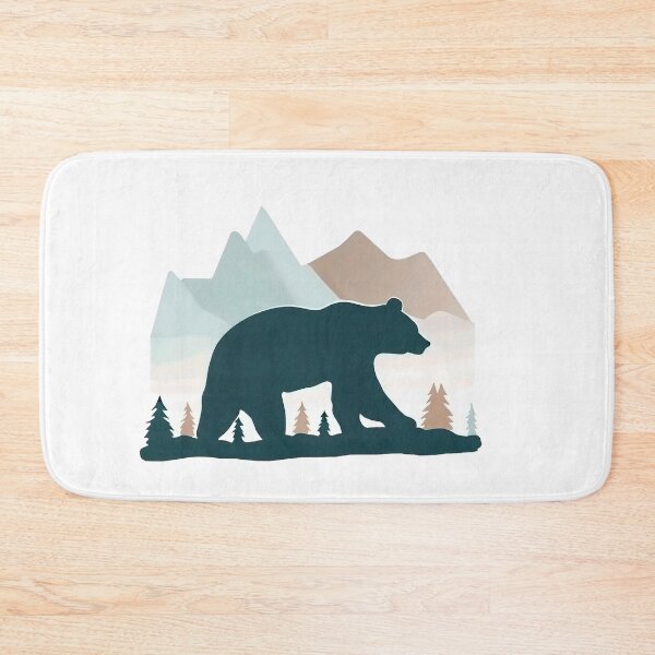 Item preview, Bear in a mountain landscape designed and sold by Fantes.