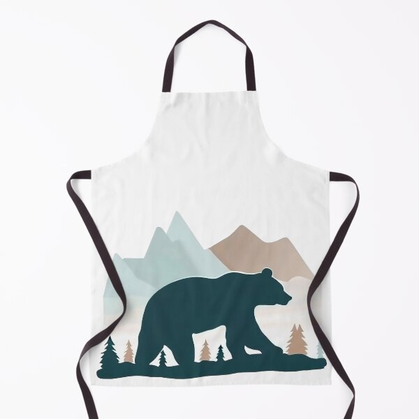 Item preview, Bear in a mountain landscape designed and sold by Fantes.