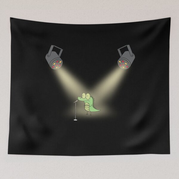 Item preview, Cute Shy Crocodile Joke designed and sold by DawidM3rch.