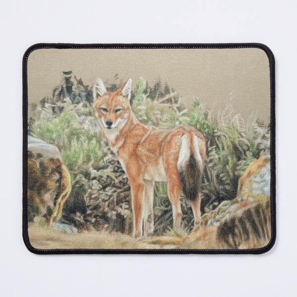 Item preview, Ethiopian wolf designed and sold by BeckyKidus.