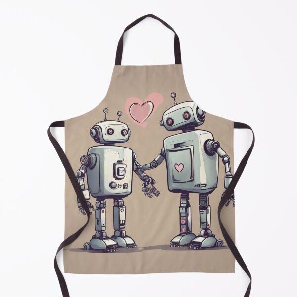 Item preview, Adorable Love Robots designed and sold by By Nayla.