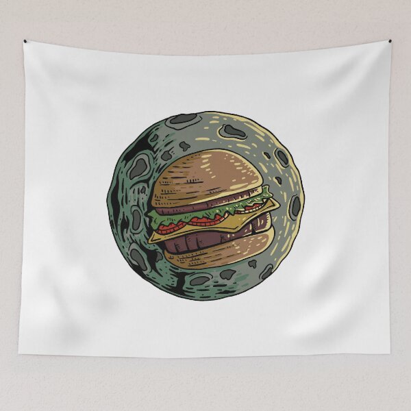 Item preview, Burger moon designed and sold by 995dsgn.