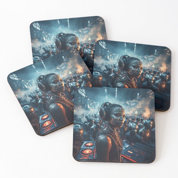 Item preview, futuristic african girl designed and sold by IA-Power.
