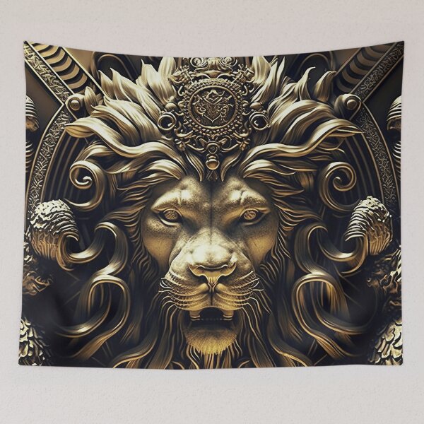 Item preview, lion emblem designed and sold by IA-Power.