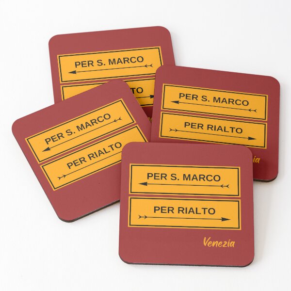 Item preview, Placa de calle veneciana - San Marco, Rialto designed and sold by unknownTraveler.