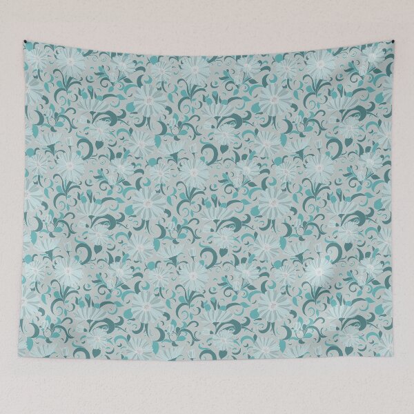 Item preview, The garden dances light gray background designed and sold by GENEST-V.