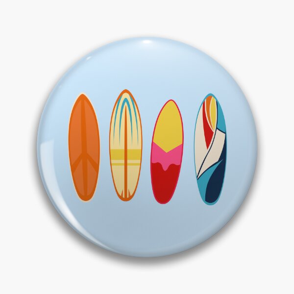 Item preview, classic colorful surfboards designed and sold by Filippom6.