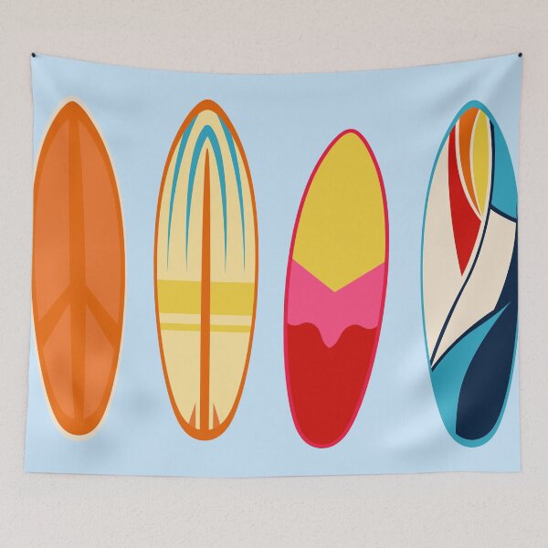 Item preview, classic colorful surfboards designed and sold by Filippom6.